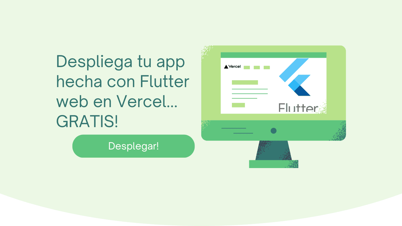 Despliega tu app Flutter Web en Vercel